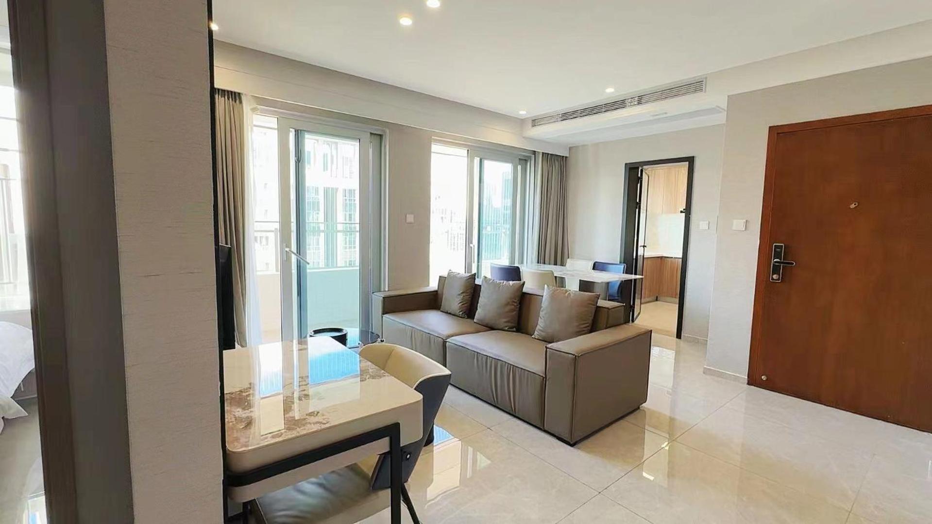 XI Ke Executive Apartment - Shenzhen Futian Exhibition Center エクステリア 写真