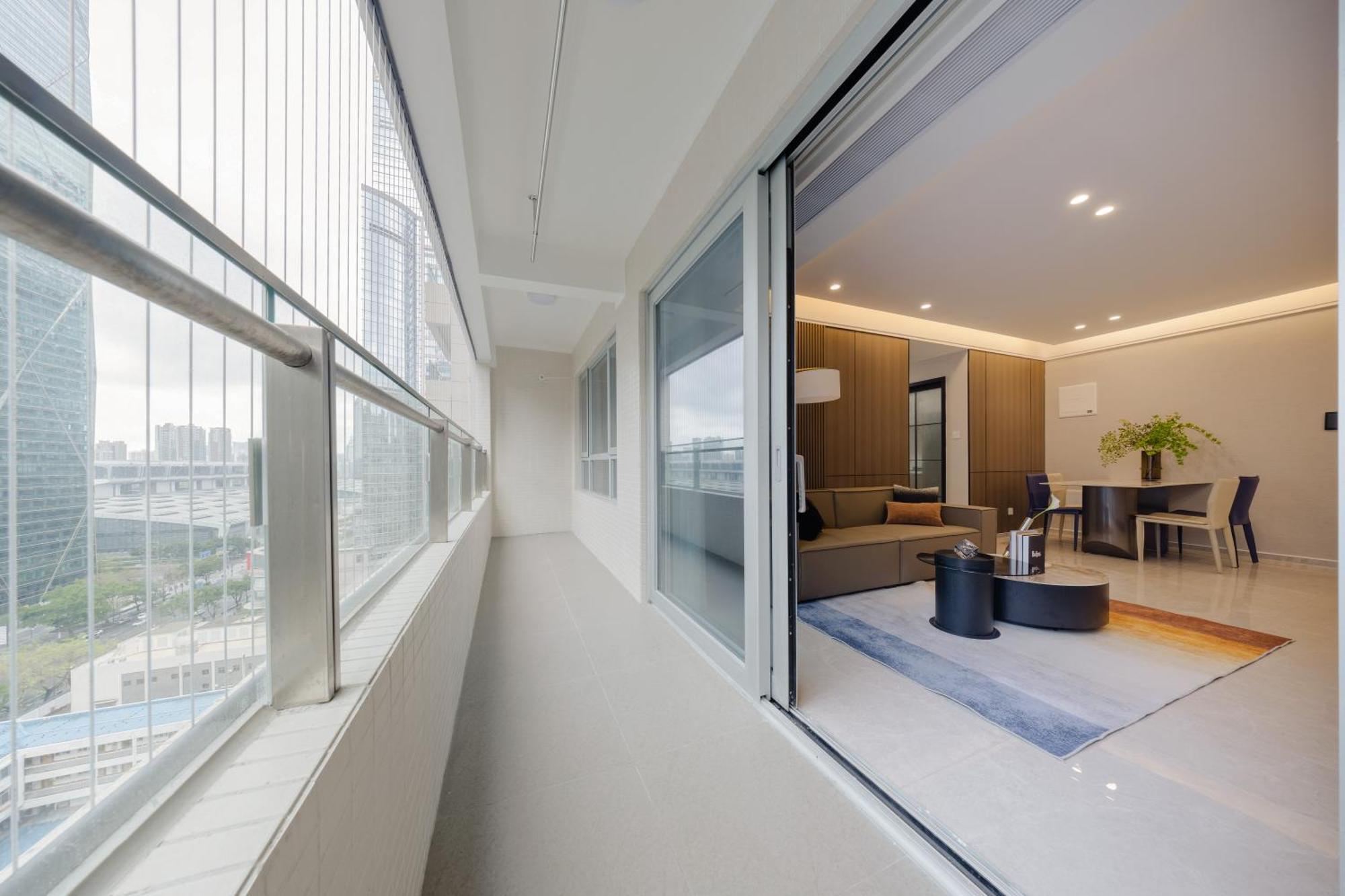 XI Ke Executive Apartment - Shenzhen Futian Exhibition Center エクステリア 写真