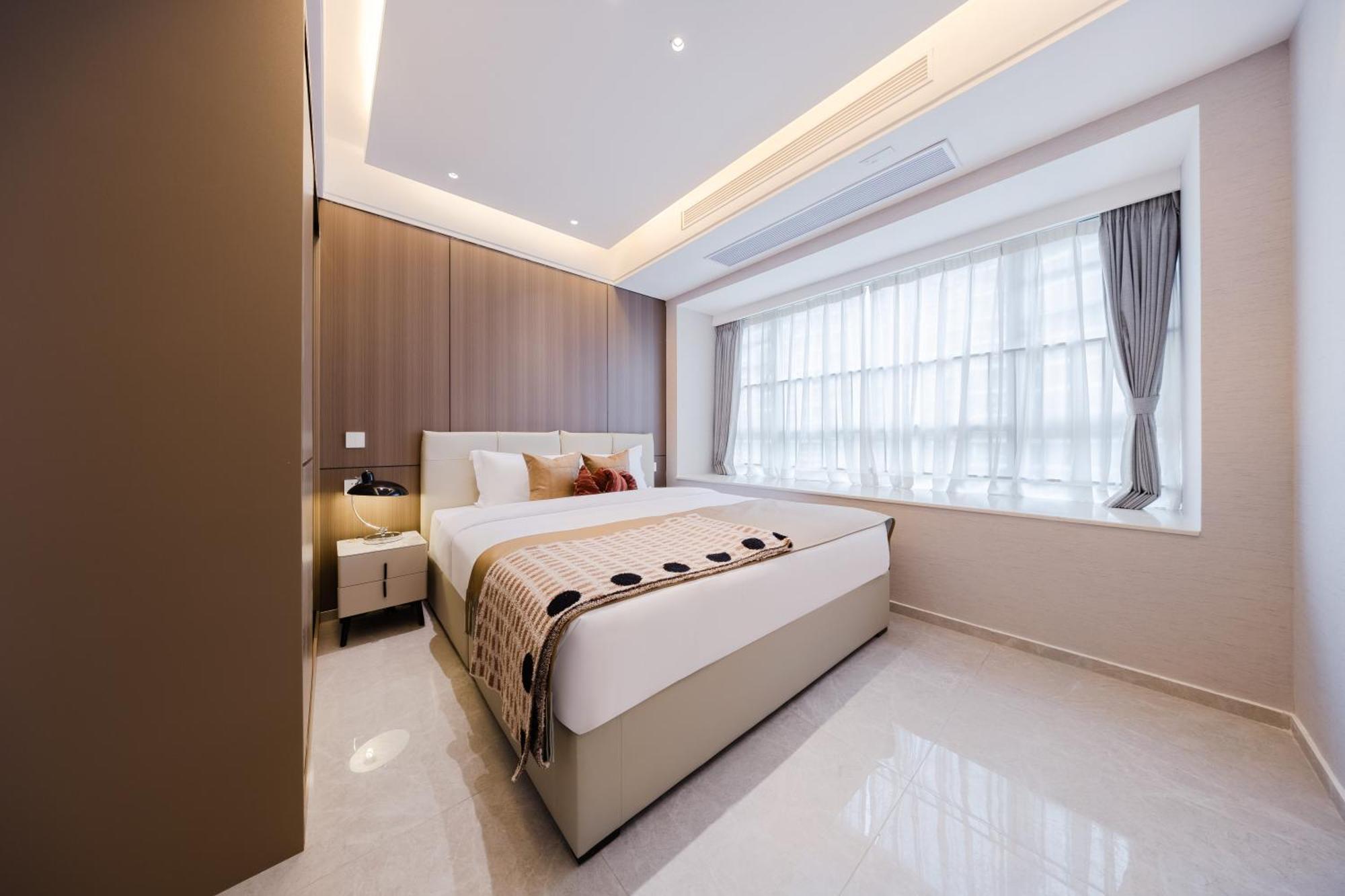 XI Ke Executive Apartment - Shenzhen Futian Exhibition Center エクステリア 写真