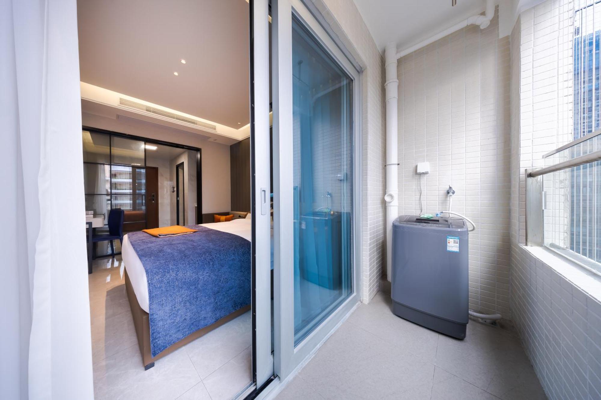 XI Ke Executive Apartment - Shenzhen Futian Exhibition Center エクステリア 写真
