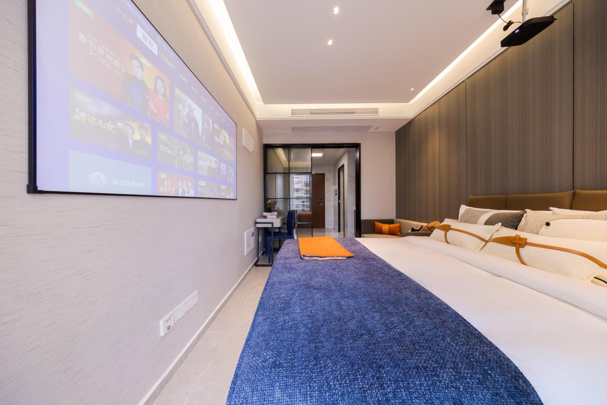 XI Ke Executive Apartment - Shenzhen Futian Exhibition Center エクステリア 写真