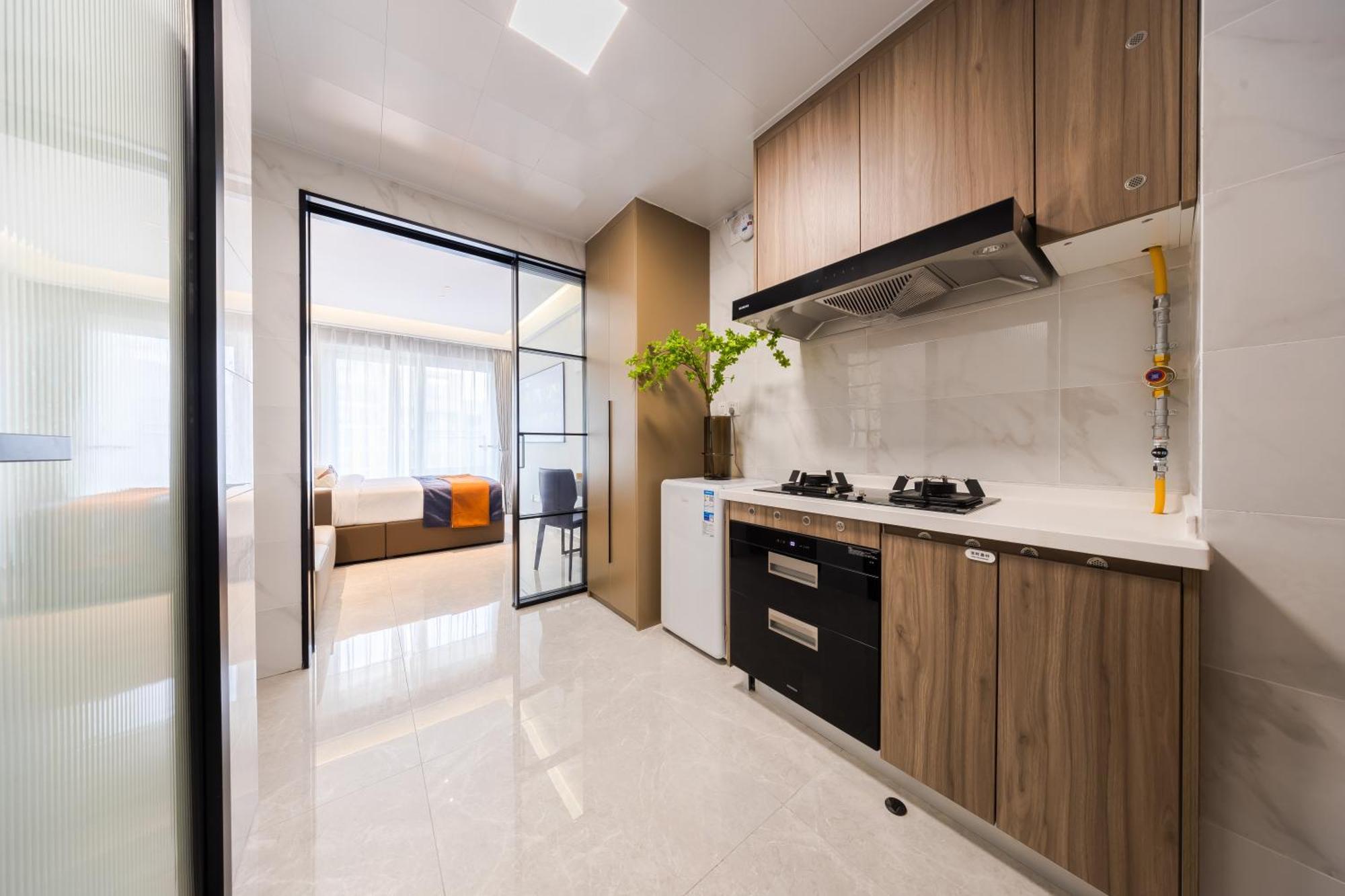 XI Ke Executive Apartment - Shenzhen Futian Exhibition Center エクステリア 写真