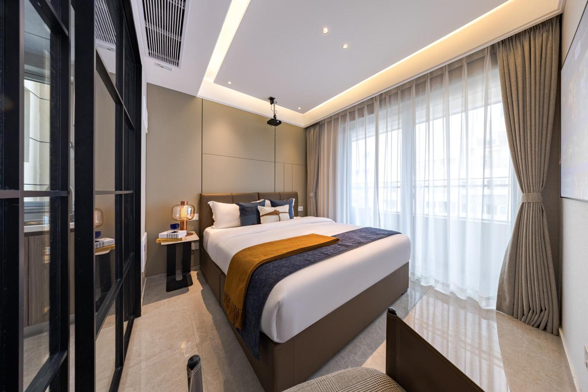 XI Ke Executive Apartment - Shenzhen Futian Exhibition Center エクステリア 写真