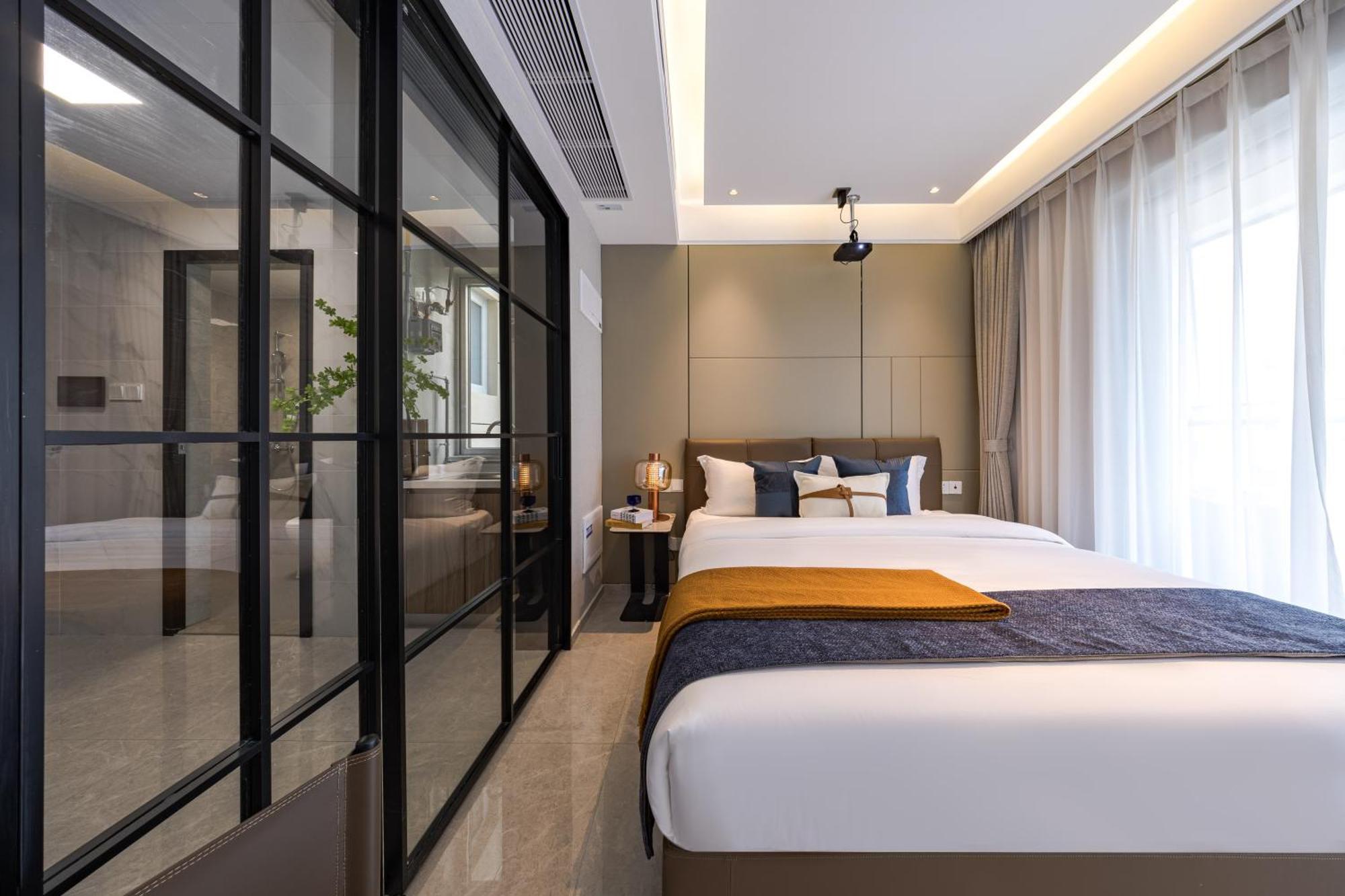 XI Ke Executive Apartment - Shenzhen Futian Exhibition Center エクステリア 写真