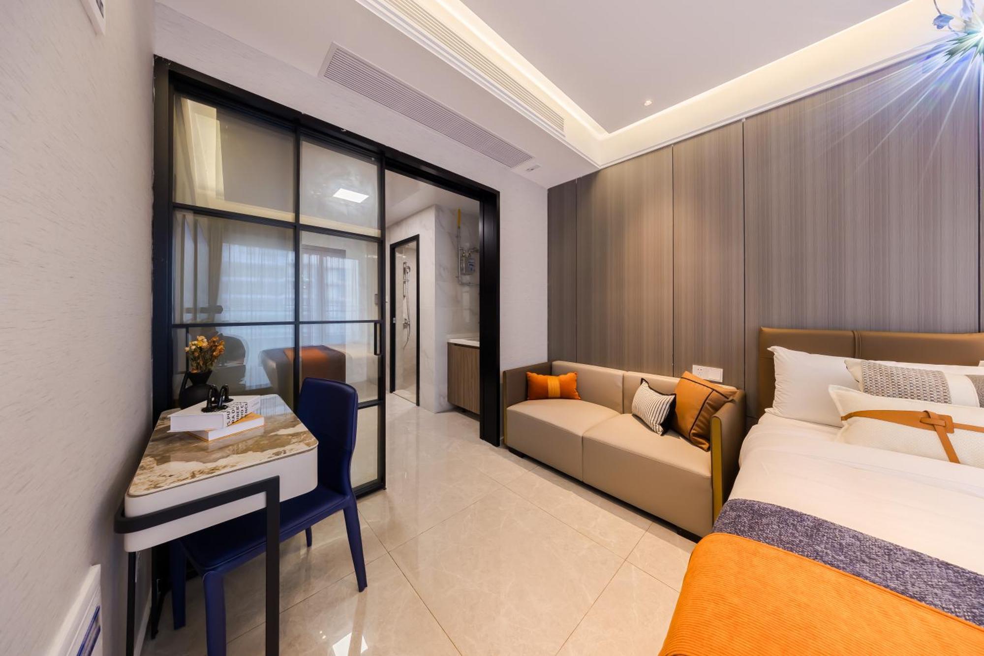 XI Ke Executive Apartment - Shenzhen Futian Exhibition Center エクステリア 写真