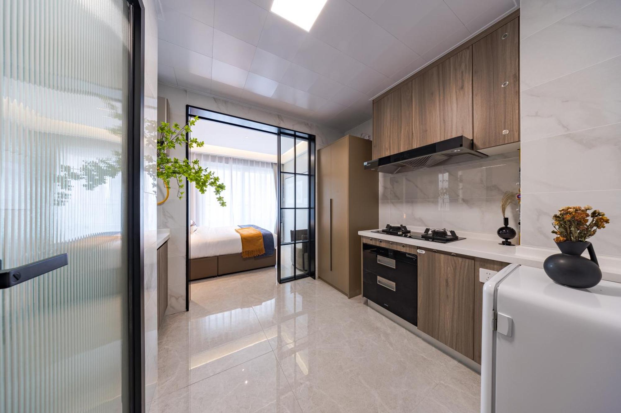 XI Ke Executive Apartment - Shenzhen Futian Exhibition Center エクステリア 写真