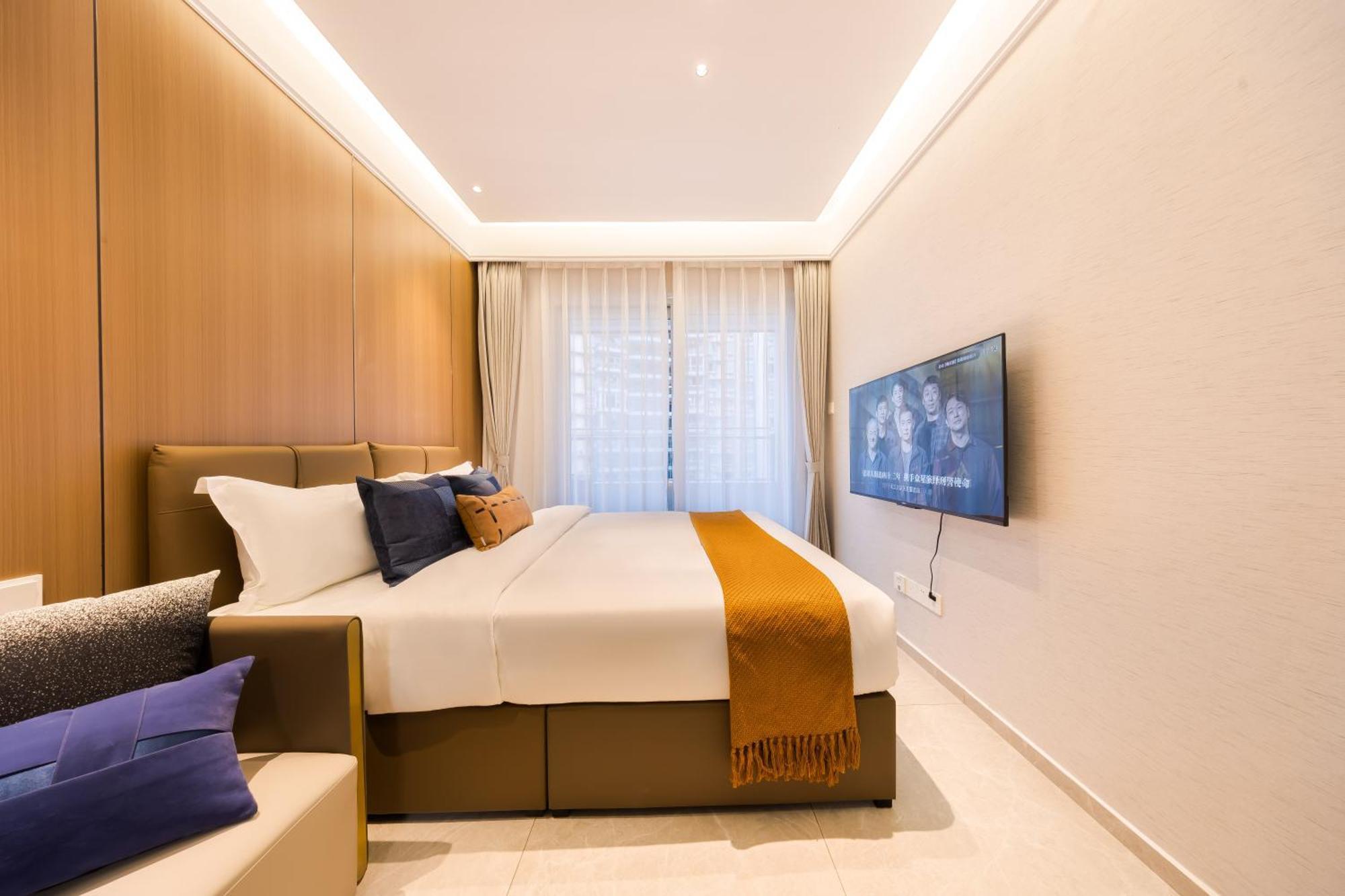 XI Ke Executive Apartment - Shenzhen Futian Exhibition Center エクステリア 写真