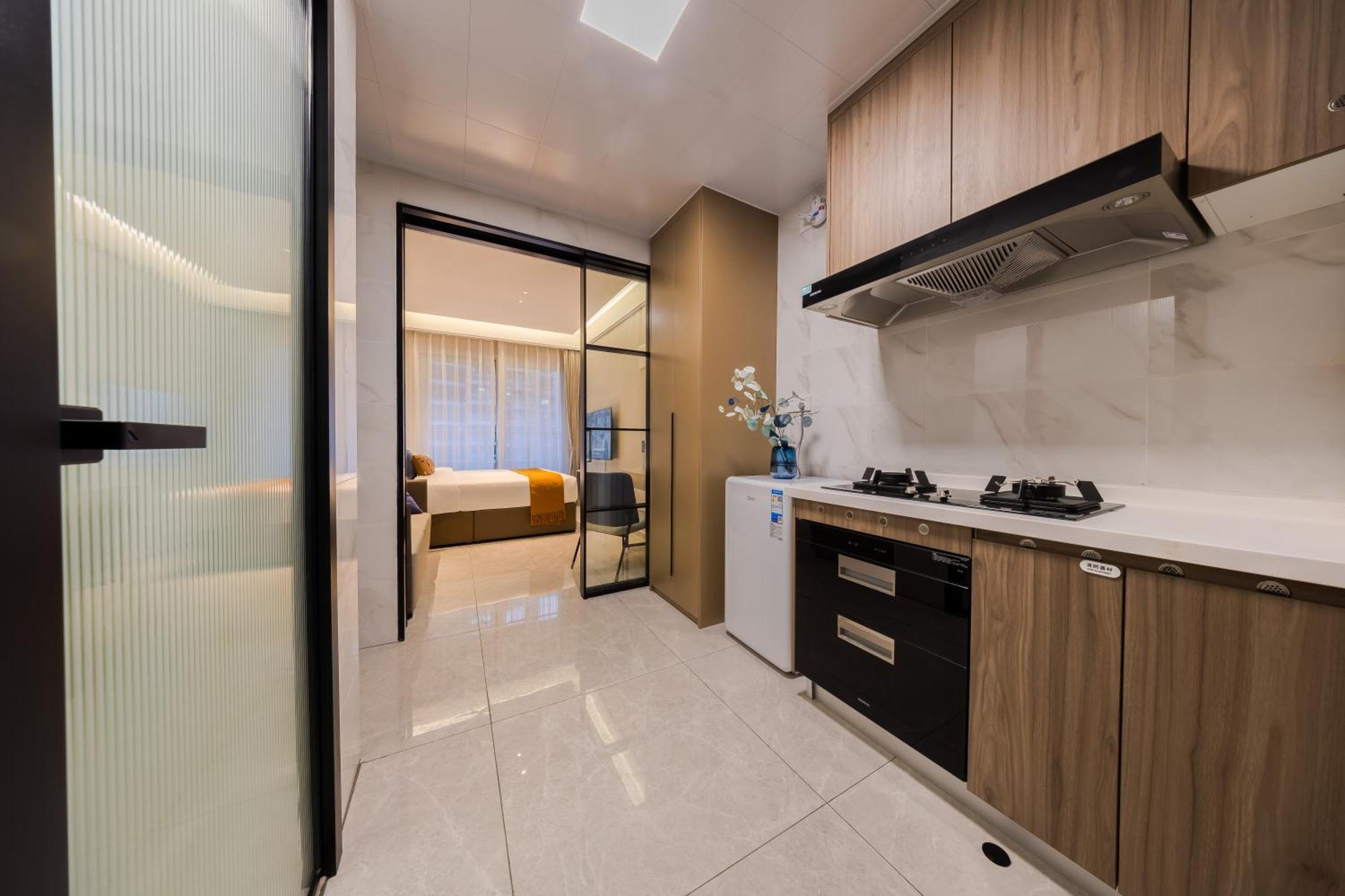 XI Ke Executive Apartment - Shenzhen Futian Exhibition Center エクステリア 写真