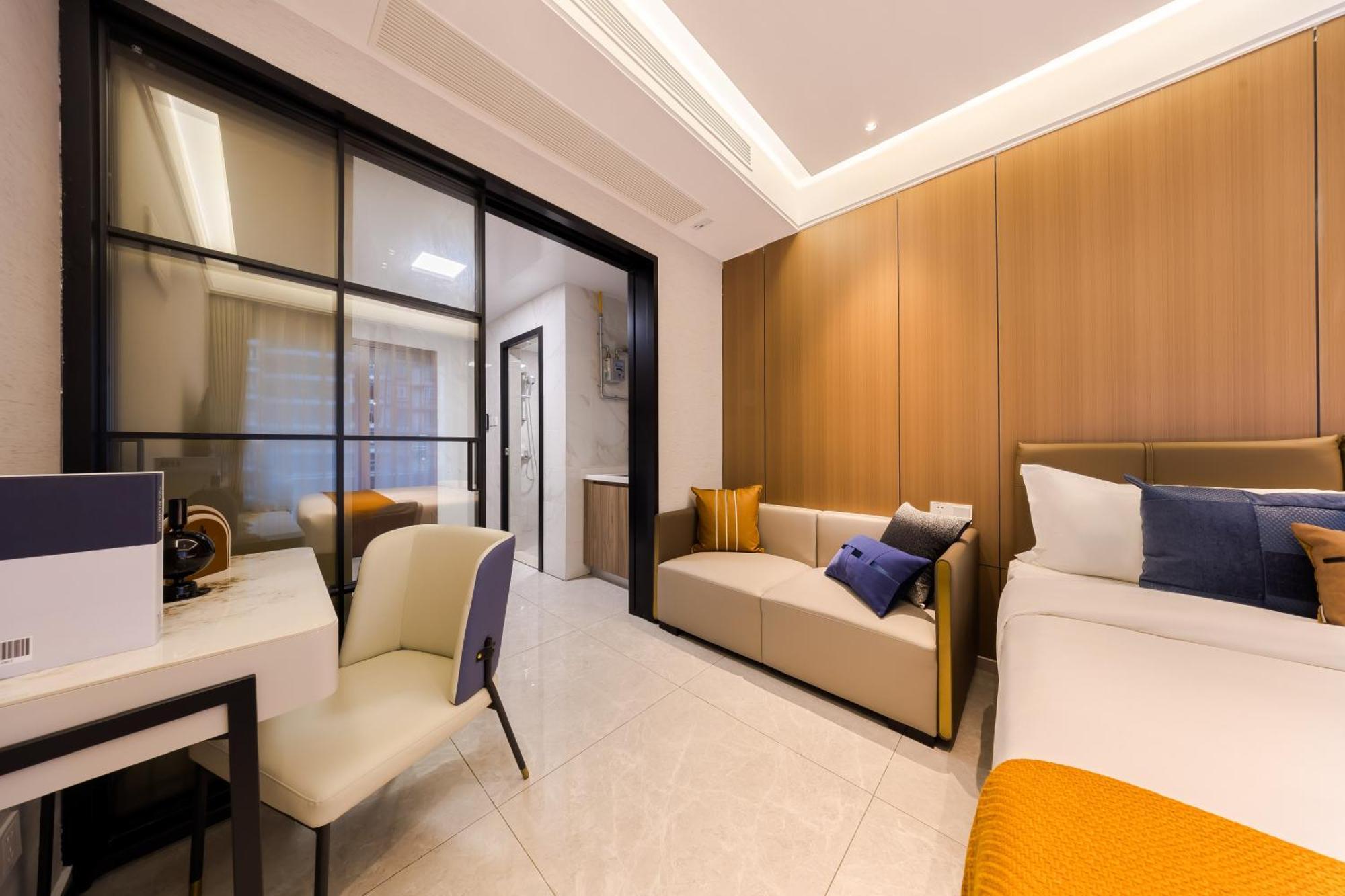 XI Ke Executive Apartment - Shenzhen Futian Exhibition Center エクステリア 写真