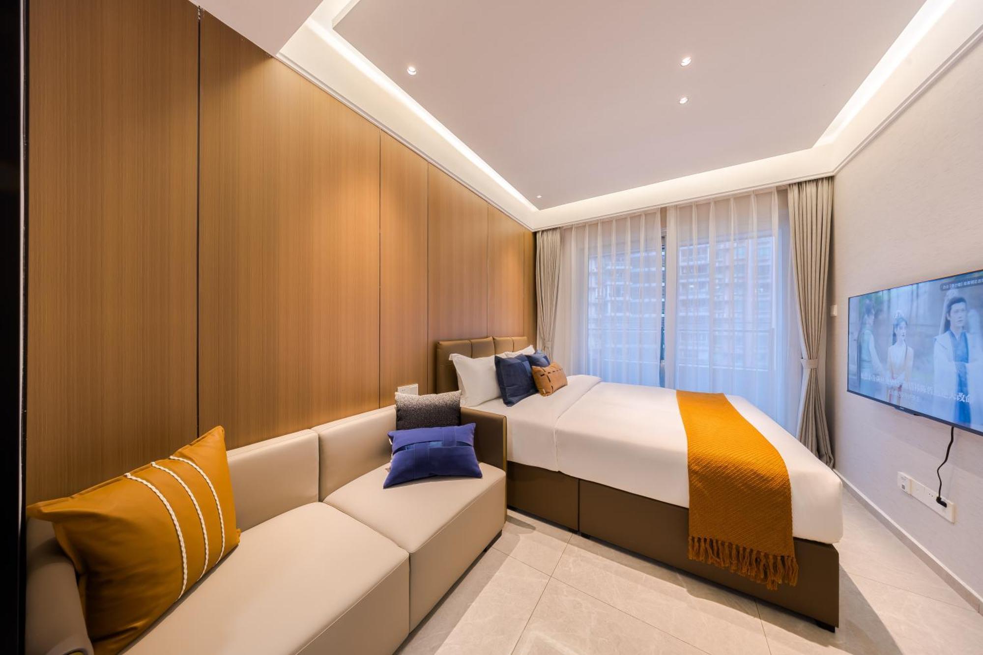 XI Ke Executive Apartment - Shenzhen Futian Exhibition Center エクステリア 写真